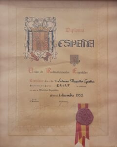 Diploma España EA5AF