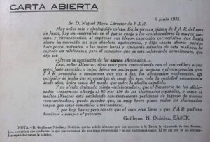primera publciacion far