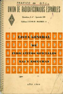 1964-Nomenclator-Trafico-de-QSL