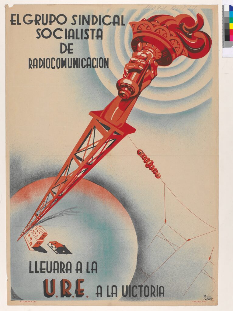 El Grupo Sindical Socialista de Radiocomunicación llevará a la U.R.E. a la victoria / Moro XXXVII
