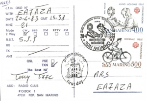 San-Marino-QSL-primer-dia